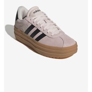 Adidas Women's Cream and Black Sneakers